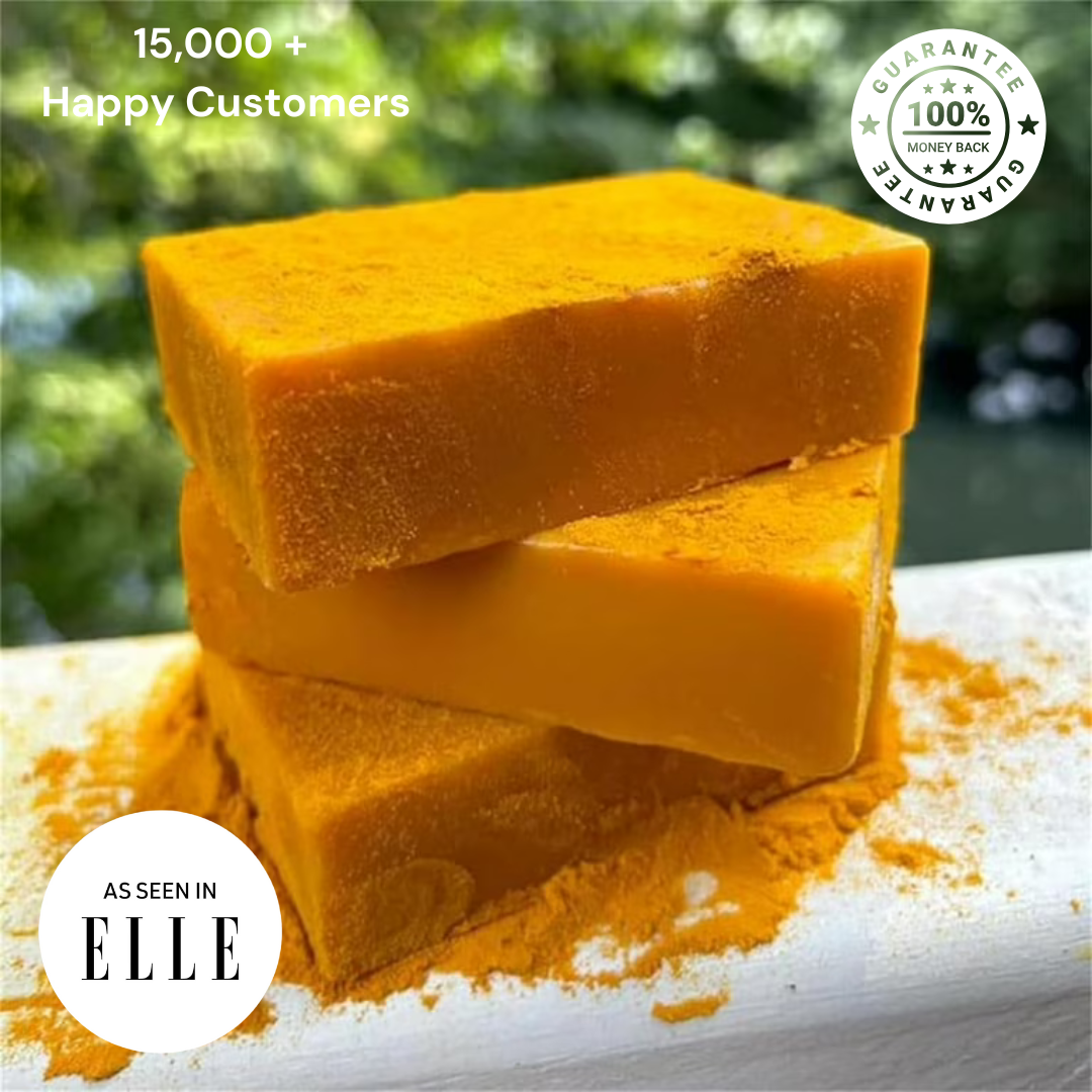 GlowBright™ - Kojic Acid & Turmeric Soap (65% OFF)