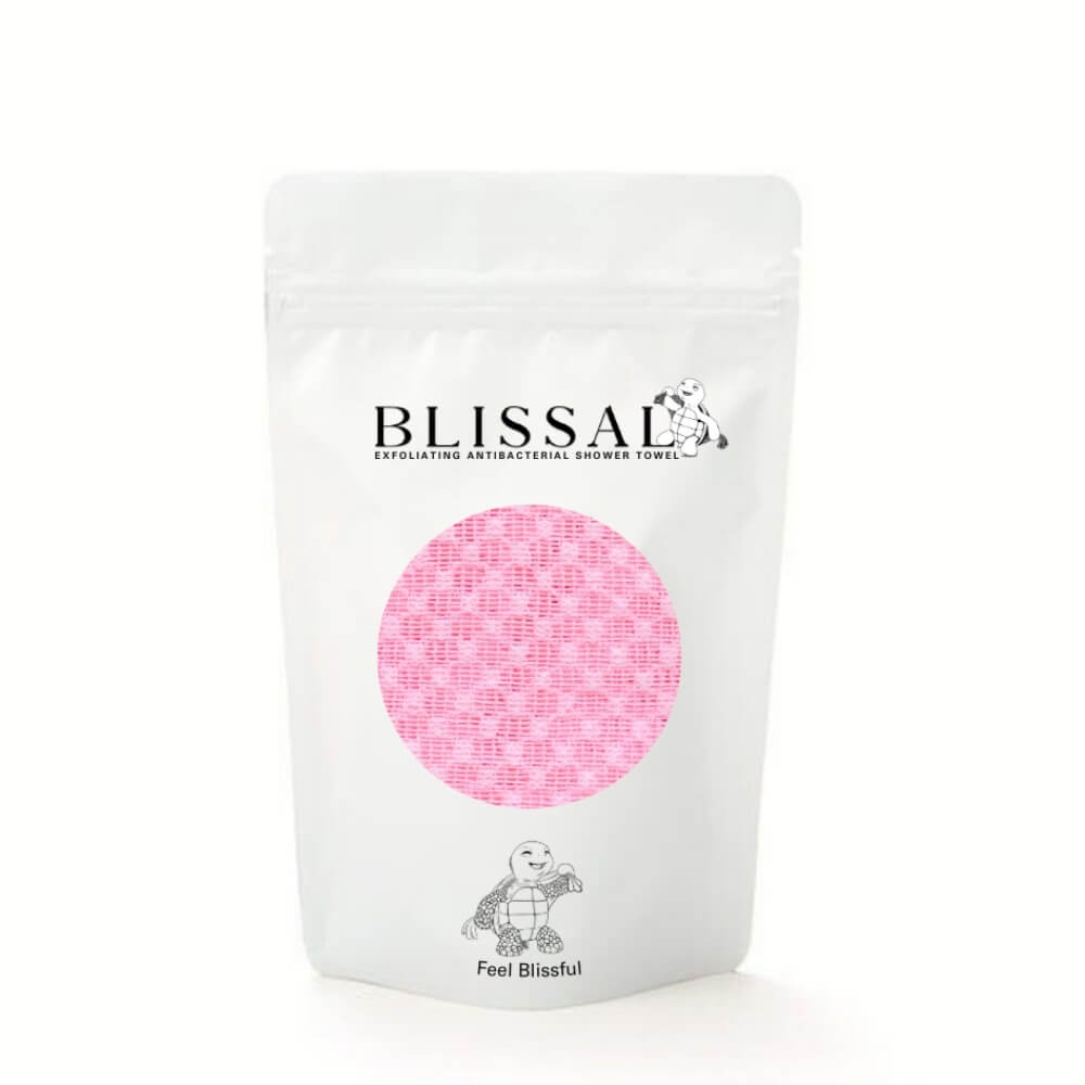 BLISSAL - Exfoliating Antibacterial Shower Towel (65% OFF)