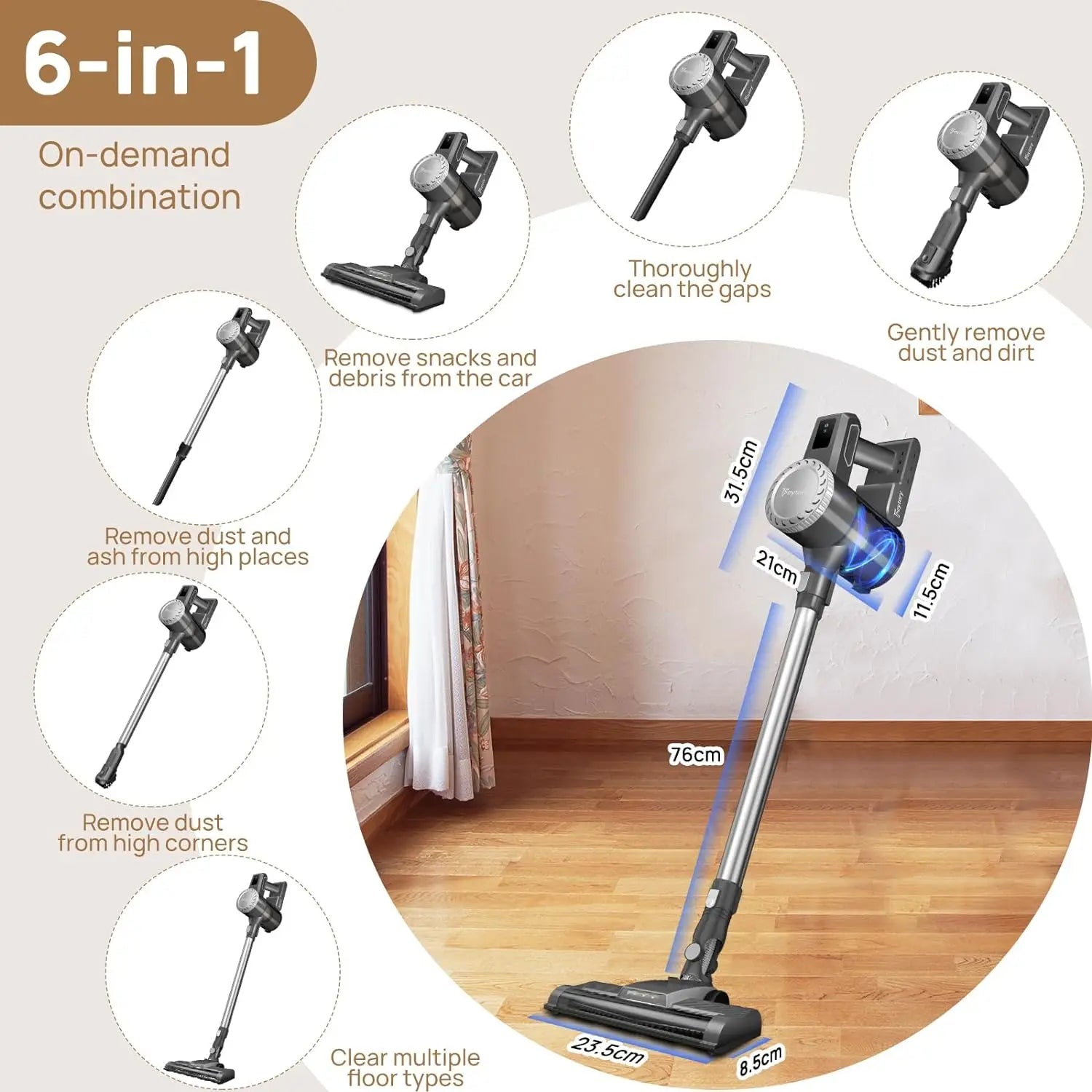 DayPlus - Cordless Vacuum Cleaner