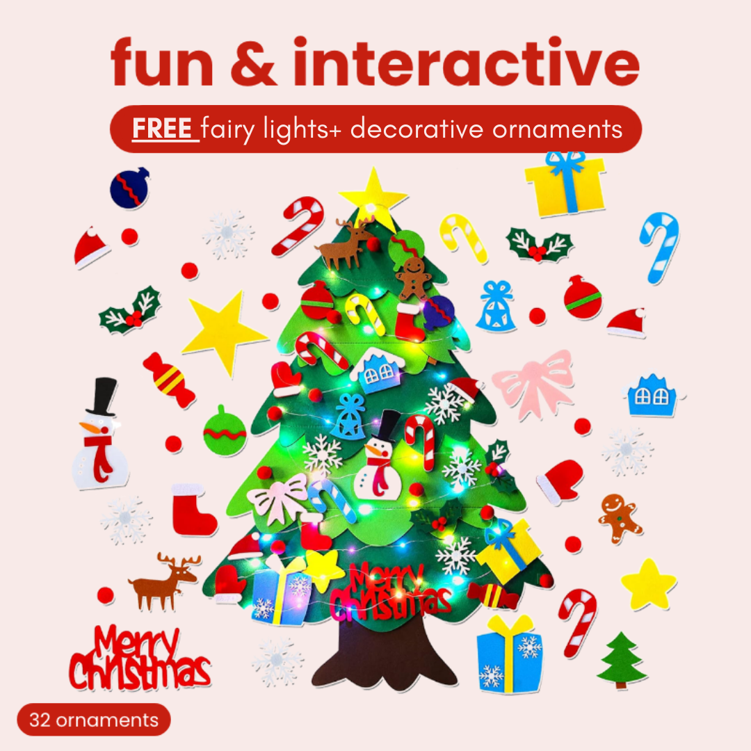 MagicHoliday - Felt Christmas Tree Kit