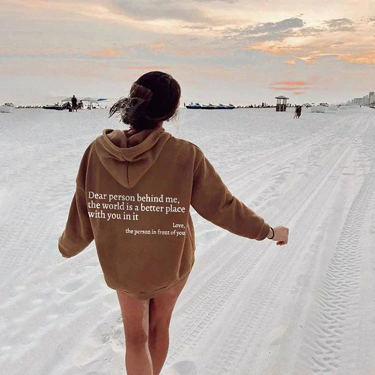 Dear Person Behind Me Sweatshirt (65% OFF)